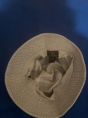 DPC Men’s Light Beige Bucket Hat – Casual Sun & Travel Hat